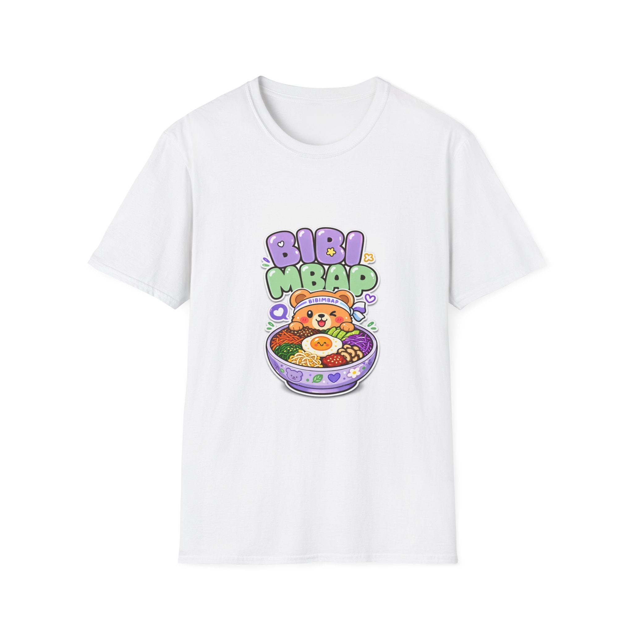 Bibi Mbap Cute Ramen T-Shirt — Kawaii Bowl Graphic Tee