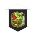 Wall decor Pennant - "One People, One Nation, One Destiny" Wall Banner