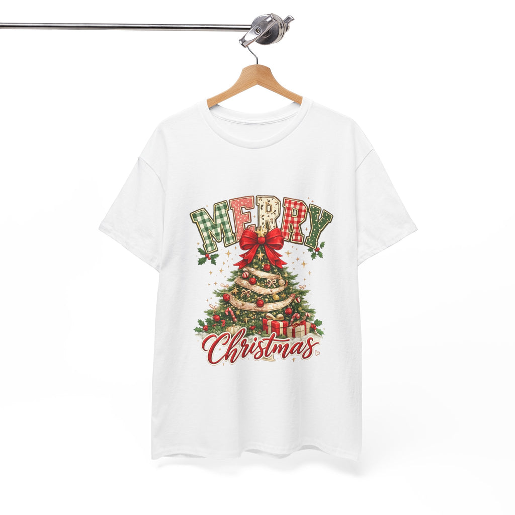 "Merry Christmas" T-Shirts Christmas tree tee
