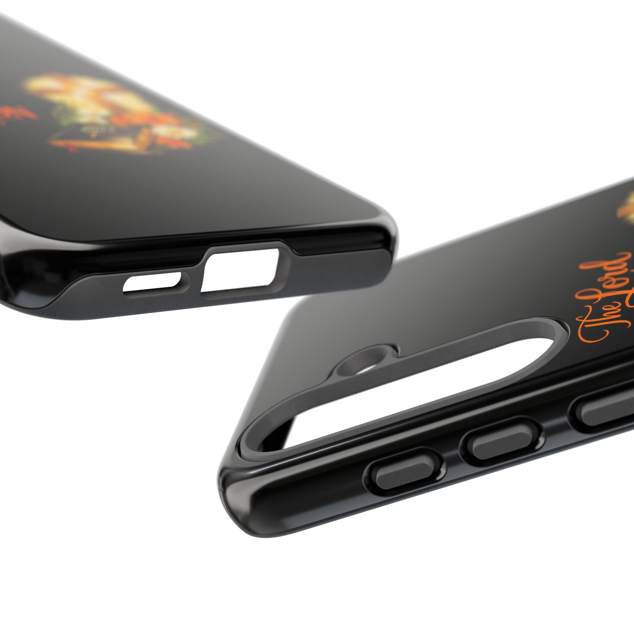 Christian Phone Case — "The Lord Is My Light and My Salvation" Bible Verse Design
