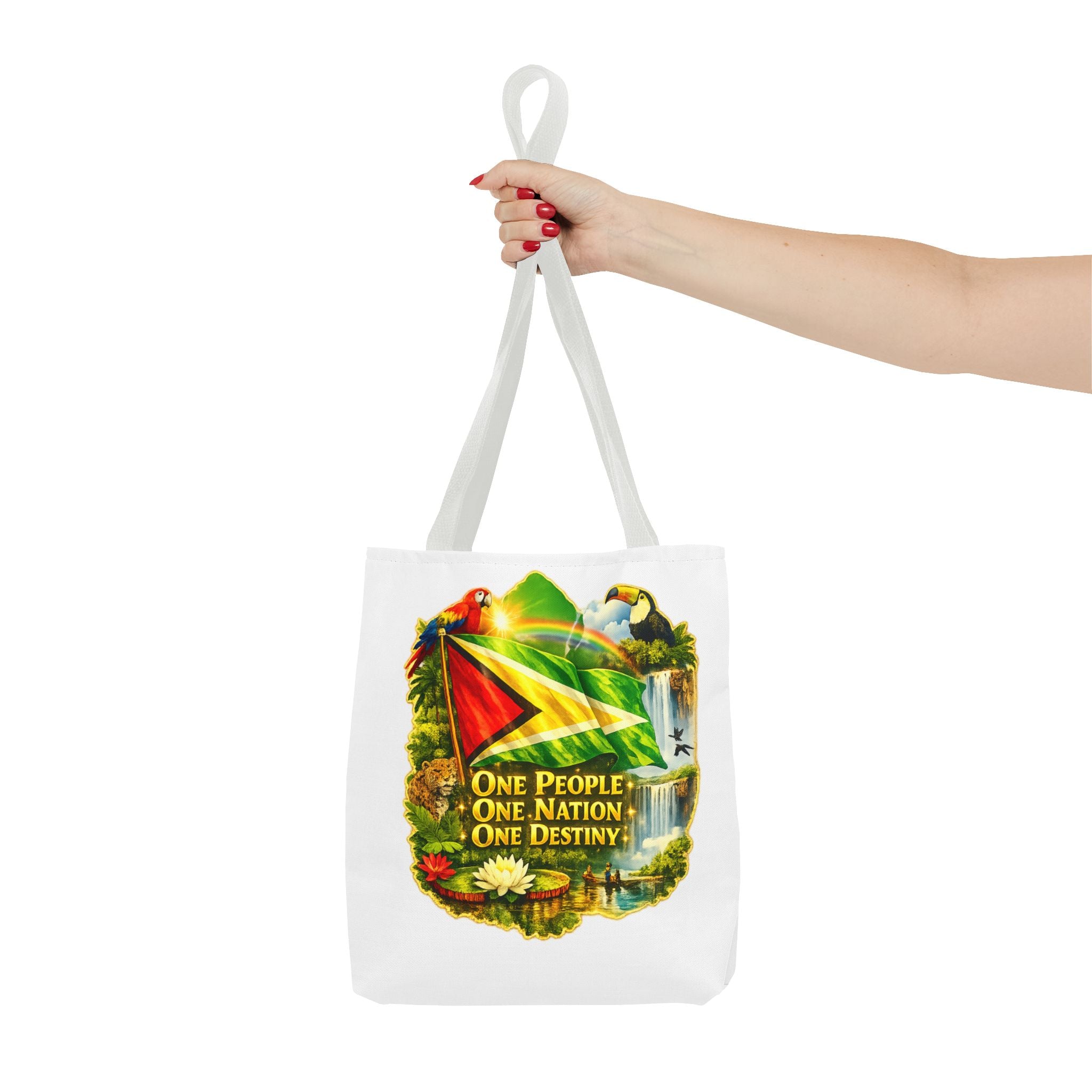 Tote Bag – "One People, One Nation, One Destiny" Eco Tote