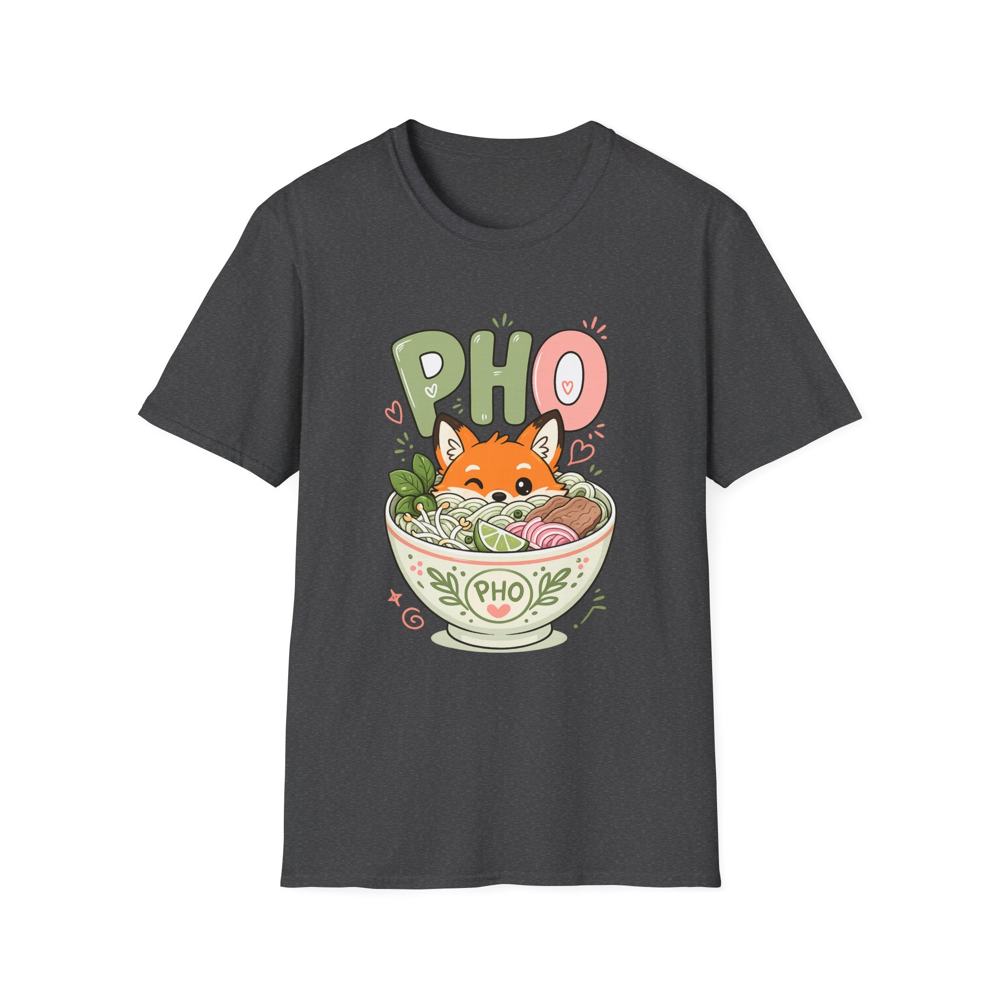 Pho T-Shirt — Cute Ramen Bowl Graphic Tee for Foodies