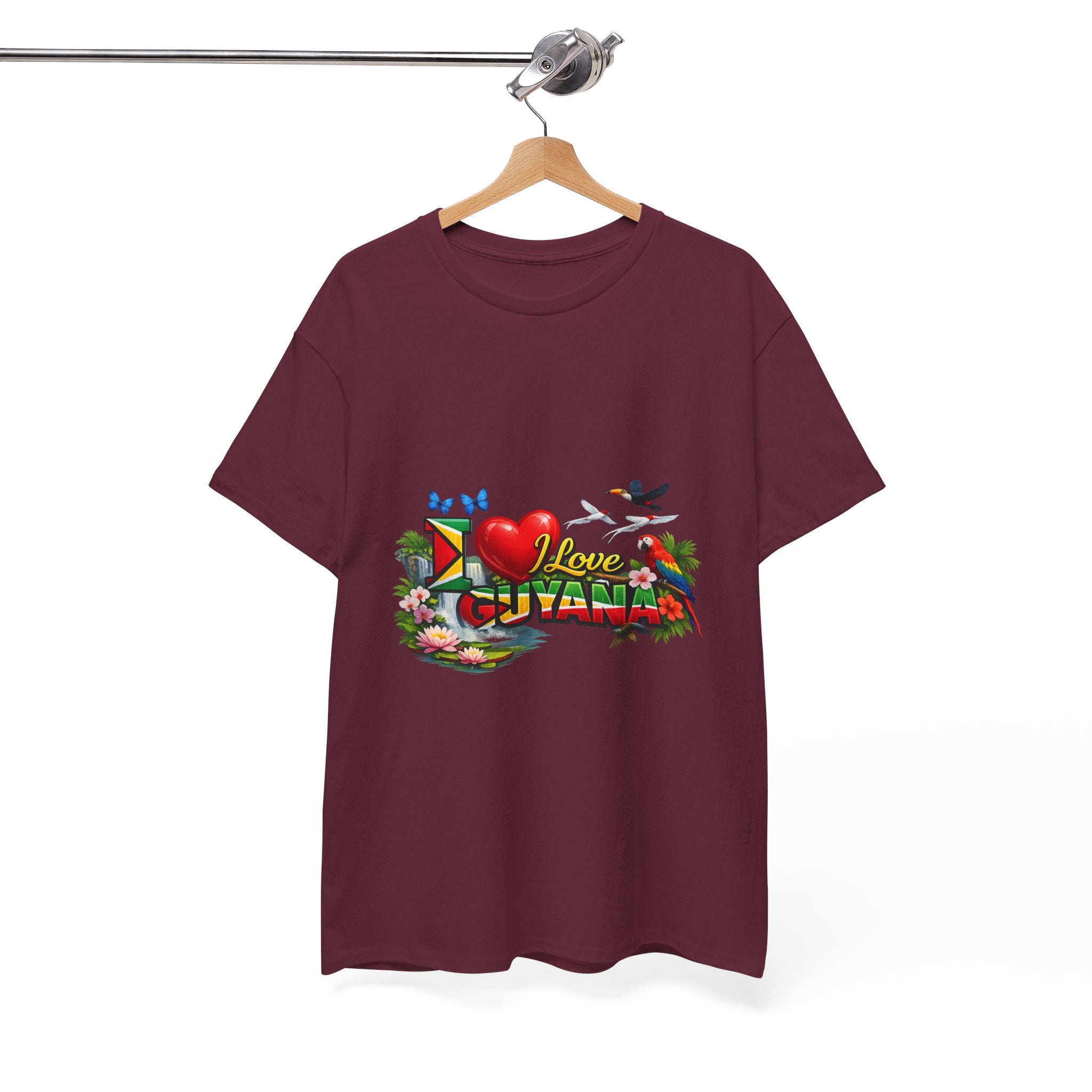 I Love Guyana Graphic Tee Unisex