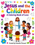 Coloring Book Jesus and the Children