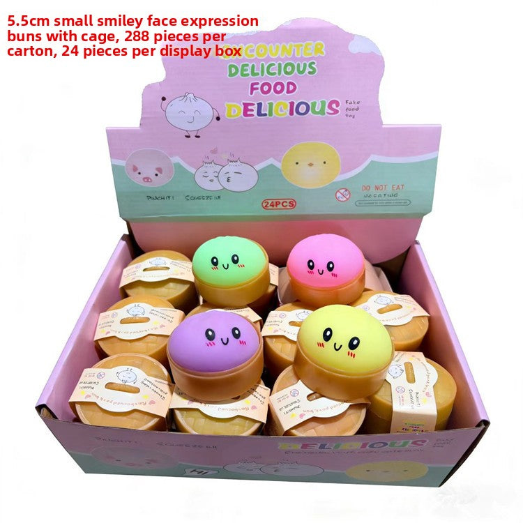 Dumpling Squishy - Slow-recovery buns