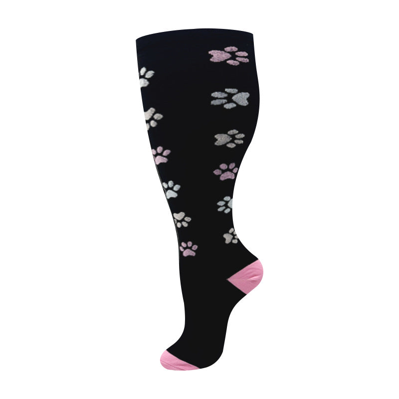 Compression Sports Socks for Running and Fitness