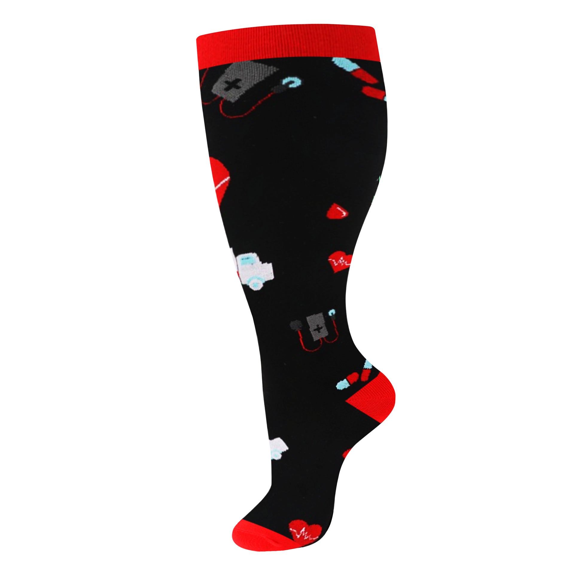 Compression Sports Socks for Running and Fitness