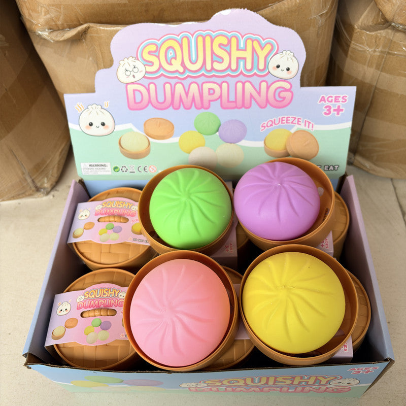 Dumpling Squishy - Slow-recovery buns