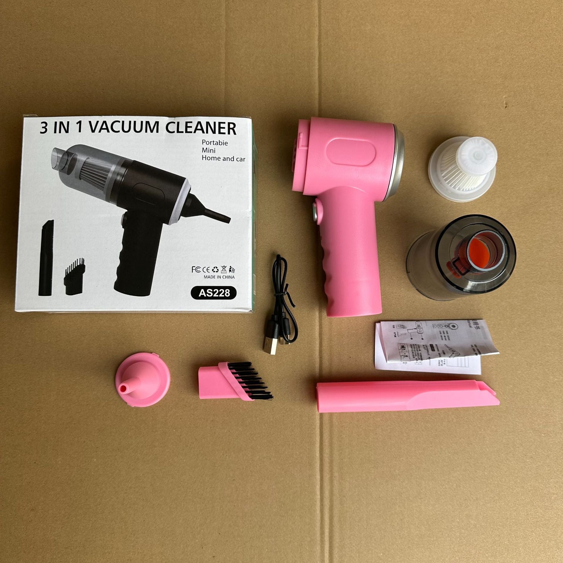 Handheld Wireless Vacuum Cleaner for Car and Home