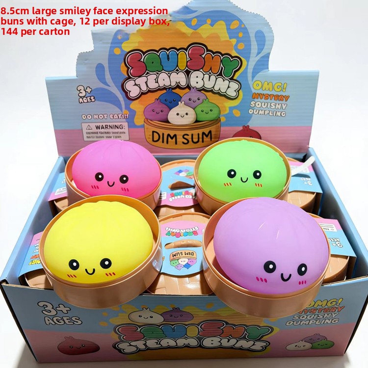 Dumpling Squishy - Slow-recovery buns