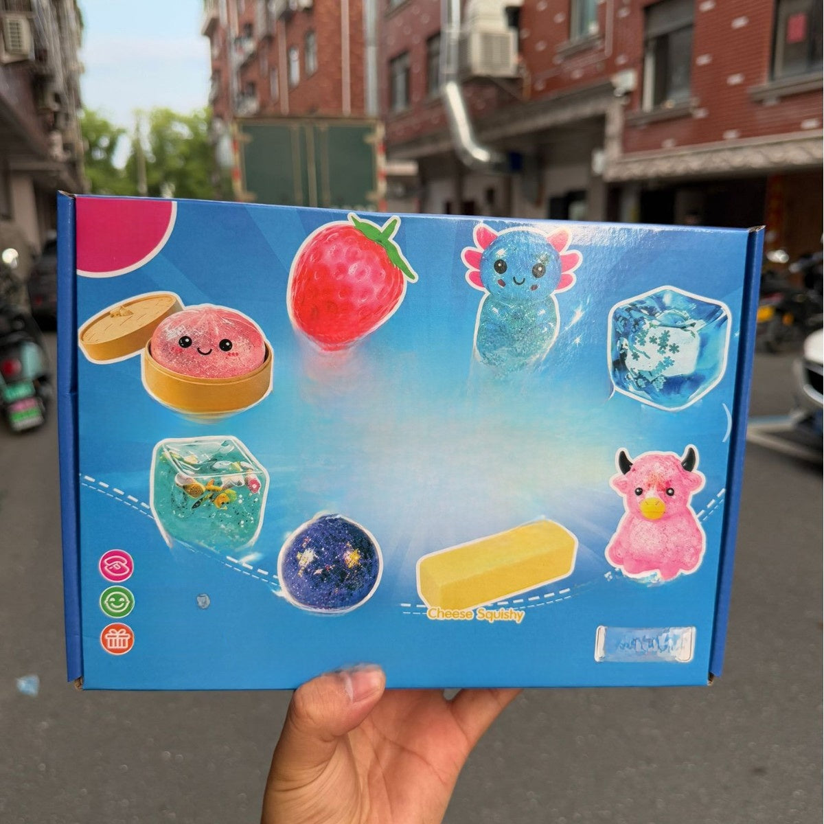 Squishy Fun box stress reliever